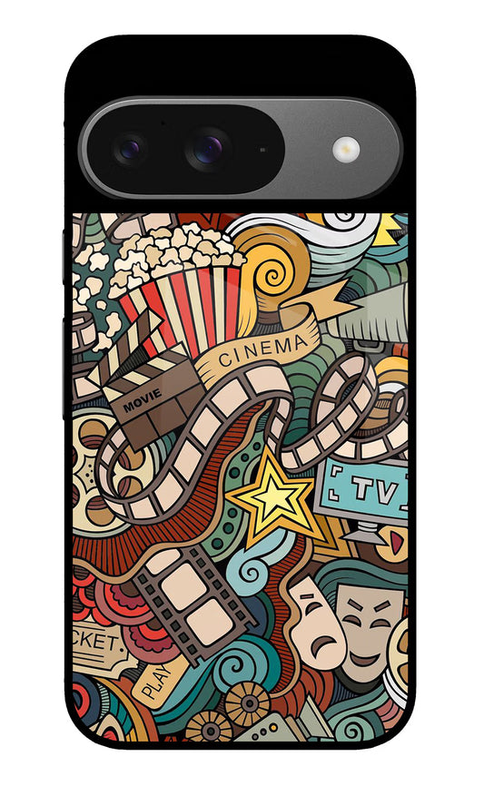 Cinema Abstract Google Pixel 9 Glass Case