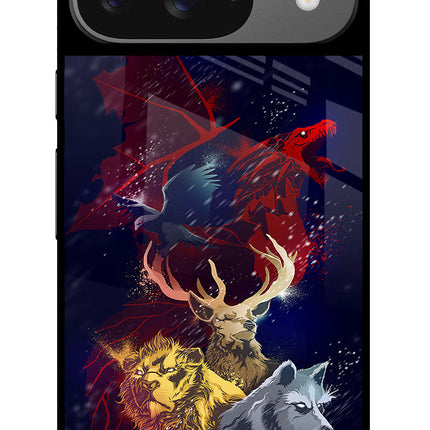 Game Of Thrones Google Pixel 9 Glass Case
