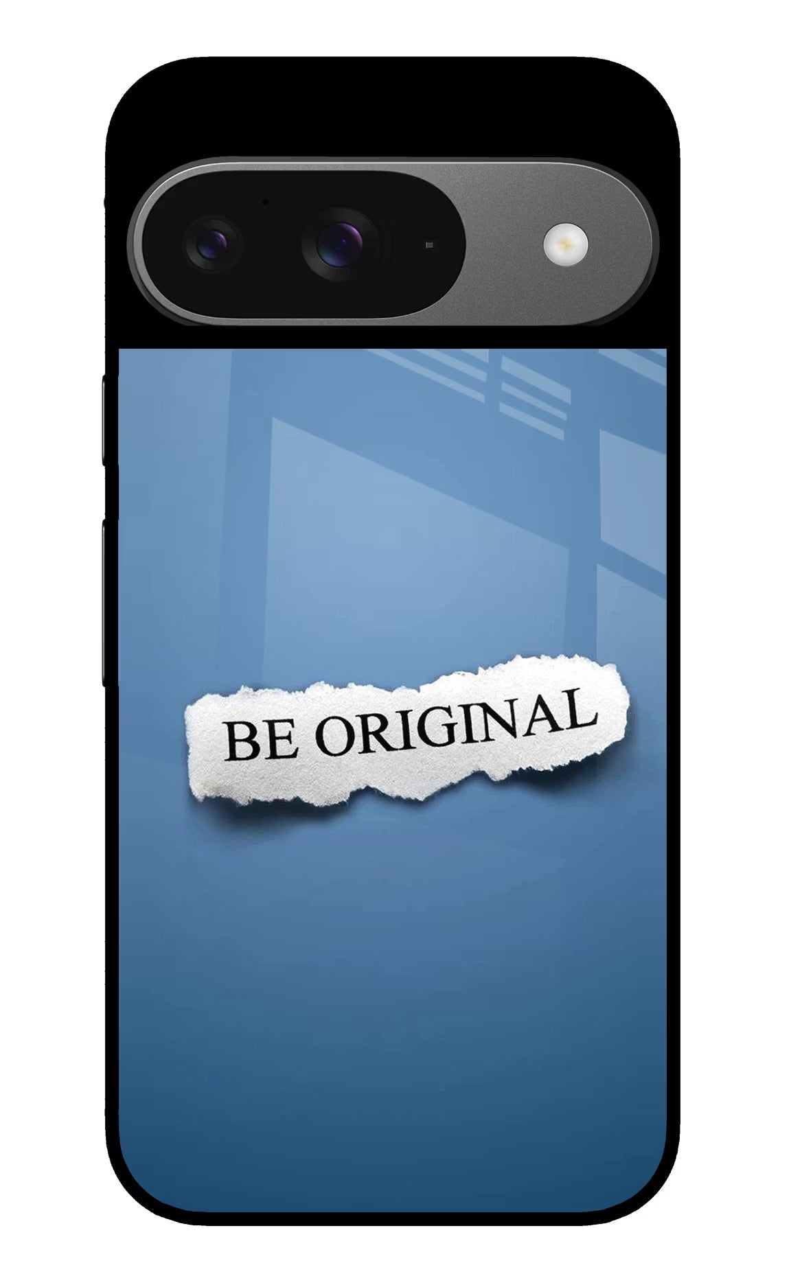 Be Original Google Pixel 9 Glass Case Back Cover by Casekaro