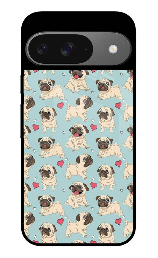 Pug Dog Google Pixel 9 Glass Case