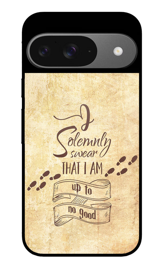 I Solemnly swear that i up to no good Google Pixel 9 Glass Case