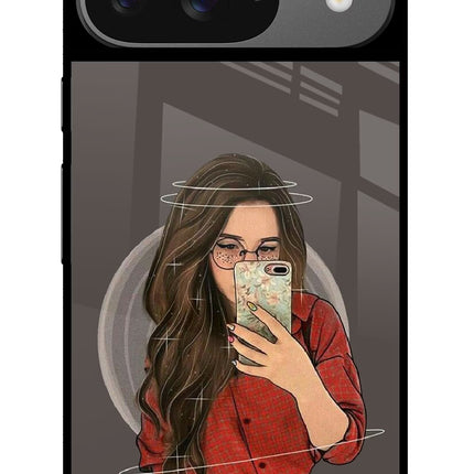 Selfie Queen Google Pixel 9 Glass Case