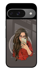 Selfie Queen Google Pixel 9 Glass Case