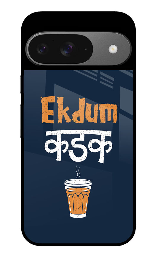 Ekdum Kadak Chai Google Pixel 9 Glass Case