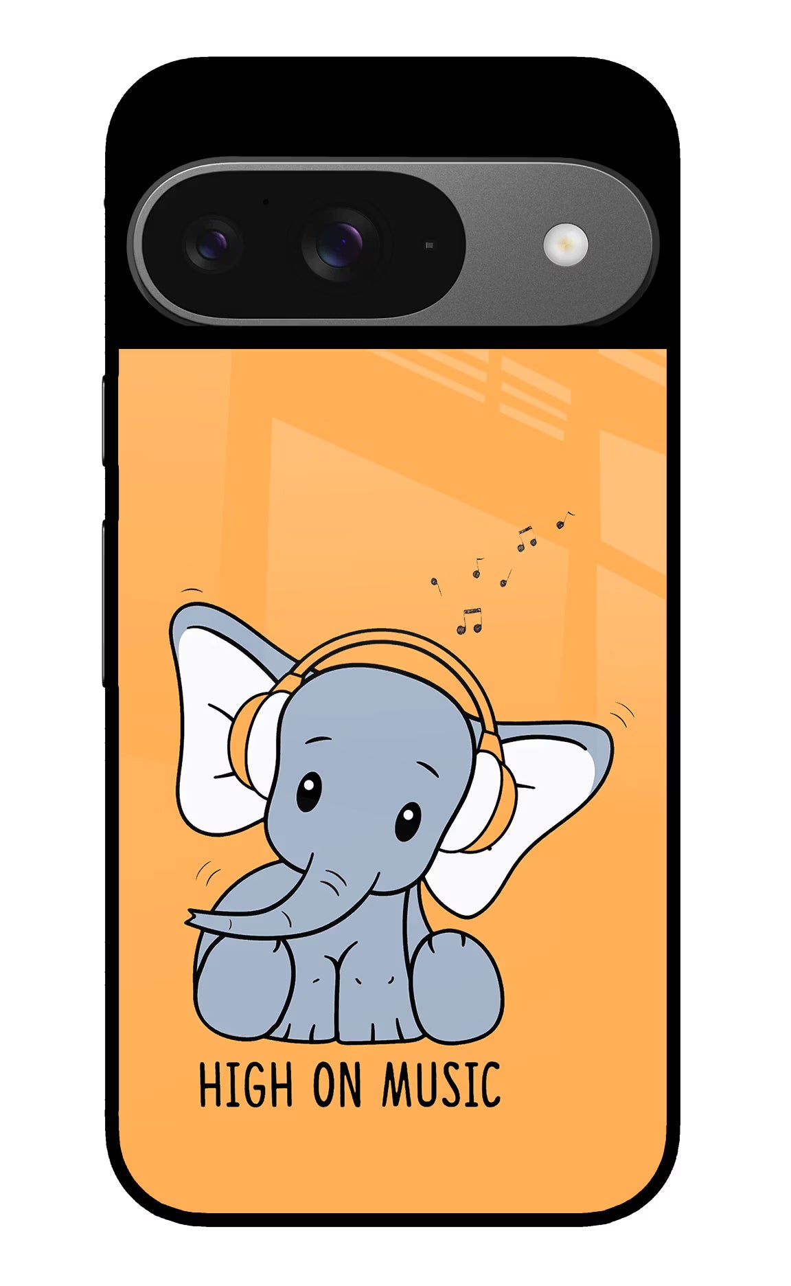 High On Music Google Pixel 9 Glass Case Back Cover by Casekaro