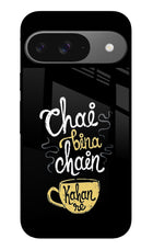 Chai Bina Chain Kaha Re Google Pixel 9 Glass Case