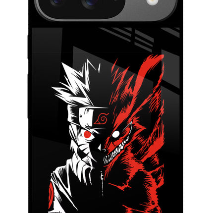 Naruto Two Face Google Pixel 9 Glass Case