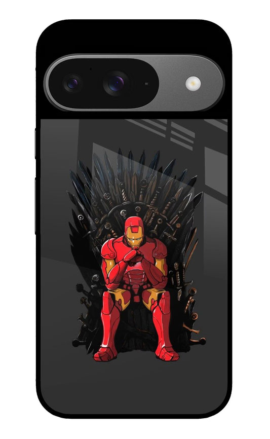 Ironman Throne Google Pixel 9 Glass Case