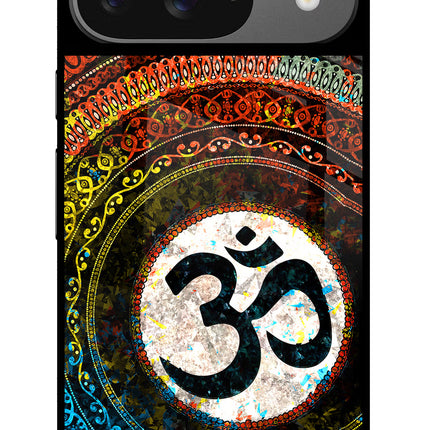 Om Cultural Google Pixel 9 Glass Case