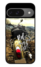 Ride More Worry Less Google Pixel 9 Glass Case