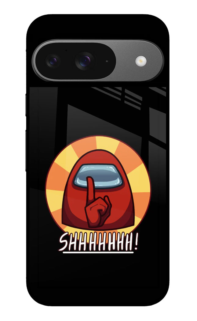 Among Us Shhh! Google Pixel 9 Glass Case
