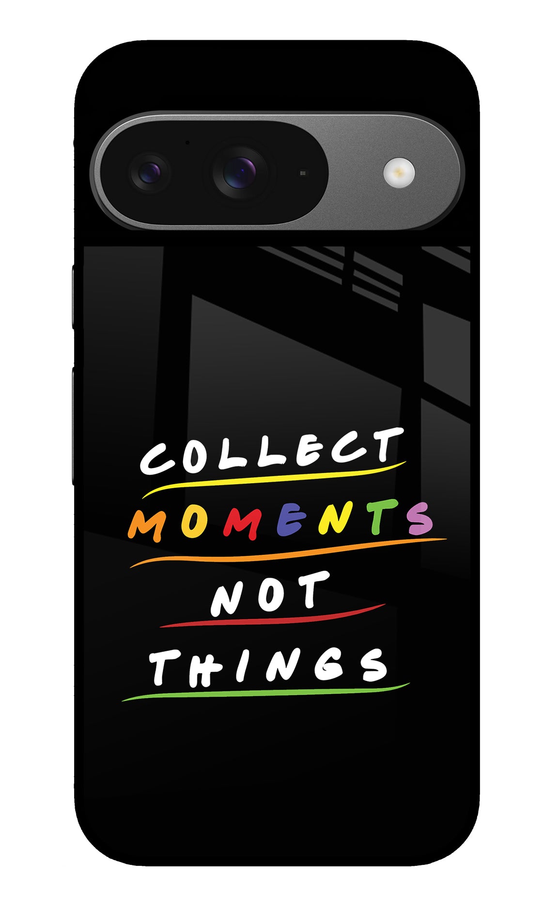 Collect Moments Not Things Google Pixel 9 Back Cover