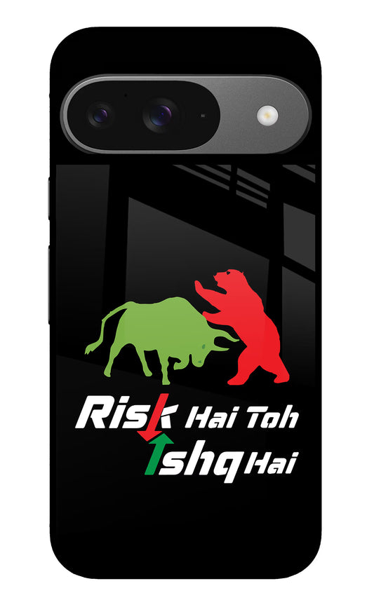 Risk Hai Toh Ishq Hai Google Pixel 9 Glass Case