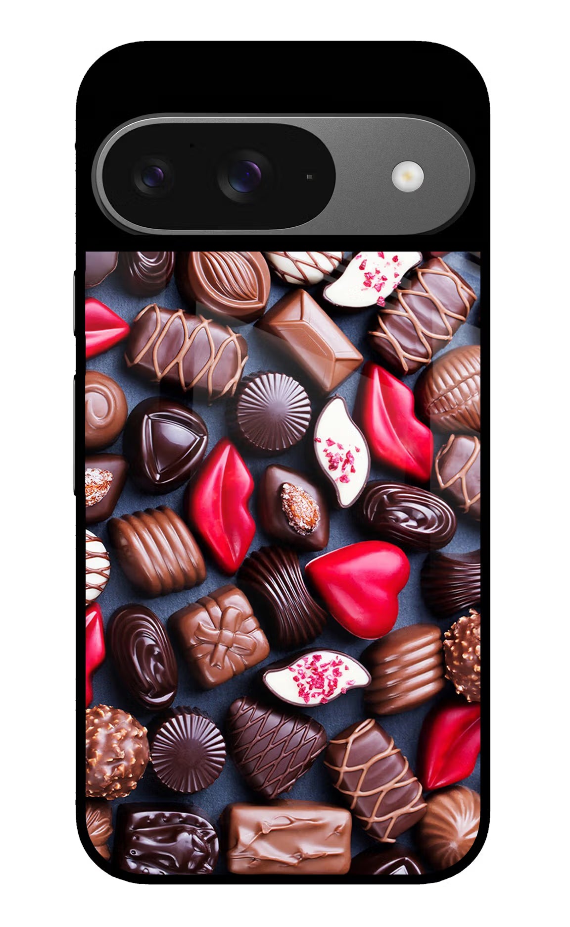 Chocolates Google Pixel 9 Glass Case