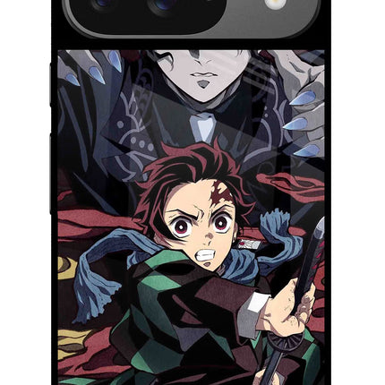 Demon Slayer Google Pixel 9 Glass Case
