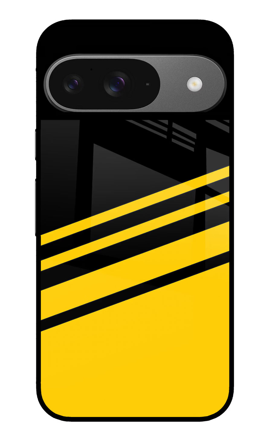 Yellow Shades Google Pixel 9 Back Cover, Glass case