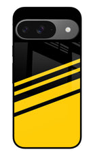 Yellow Shades Google Pixel 9 Glass Case