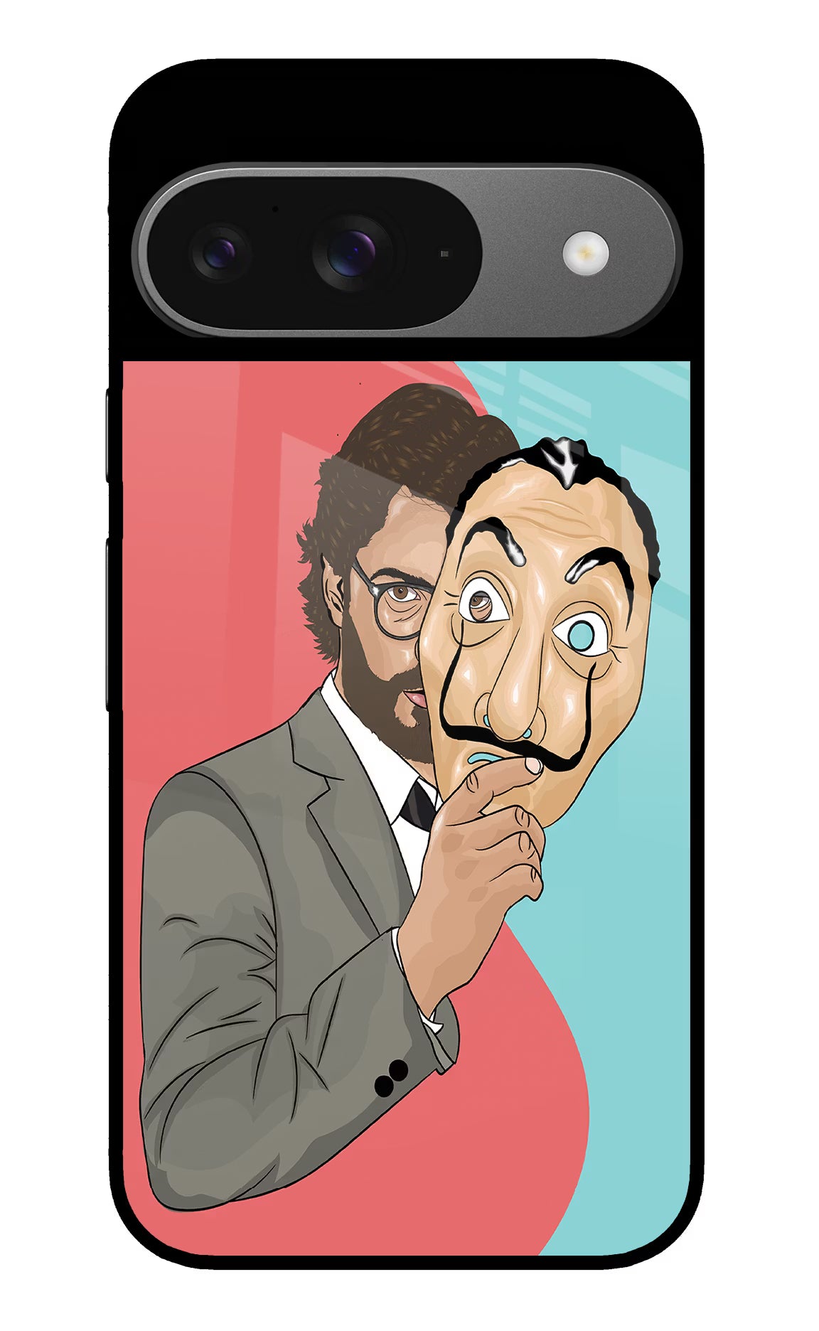 Professor Google Pixel 9 Glass Case