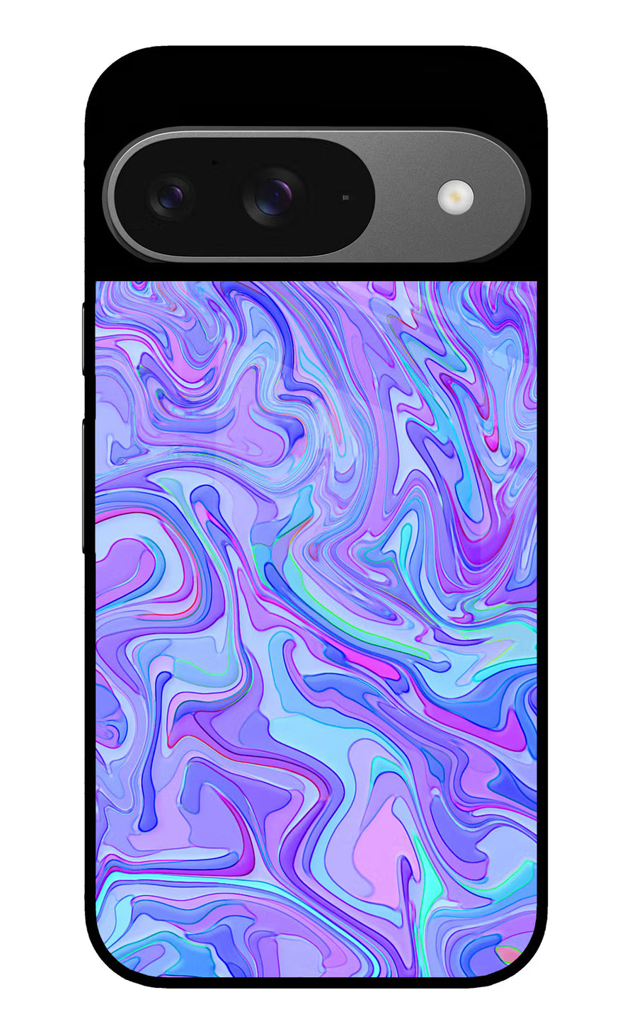 Glitter Google Pixel 9 Back Cover, Glass case
