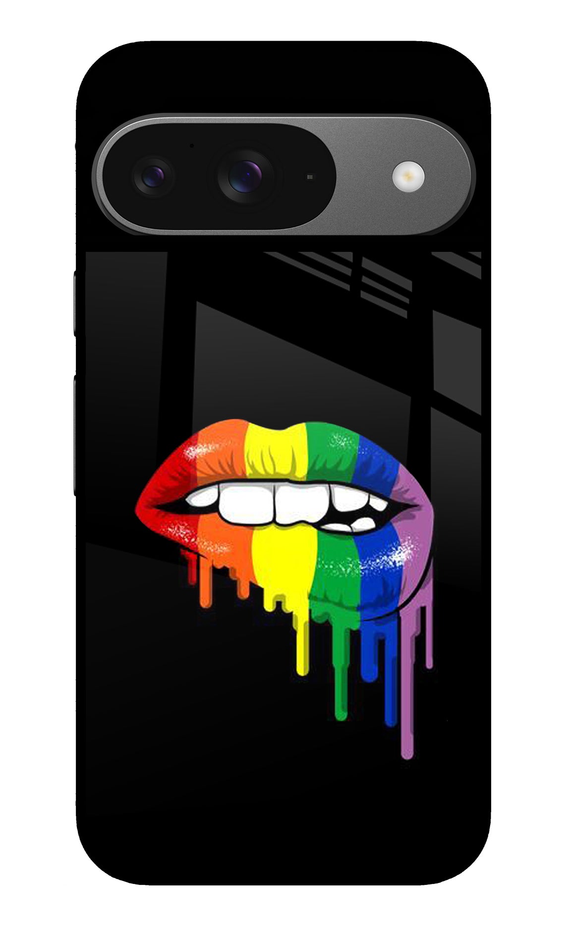 Lips Biting Google Pixel 9 Back Cover