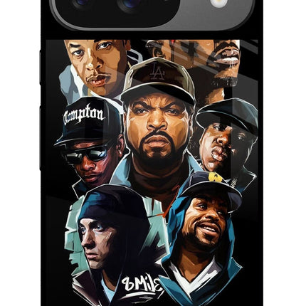 Rappers Google Pixel 9 Glass Case