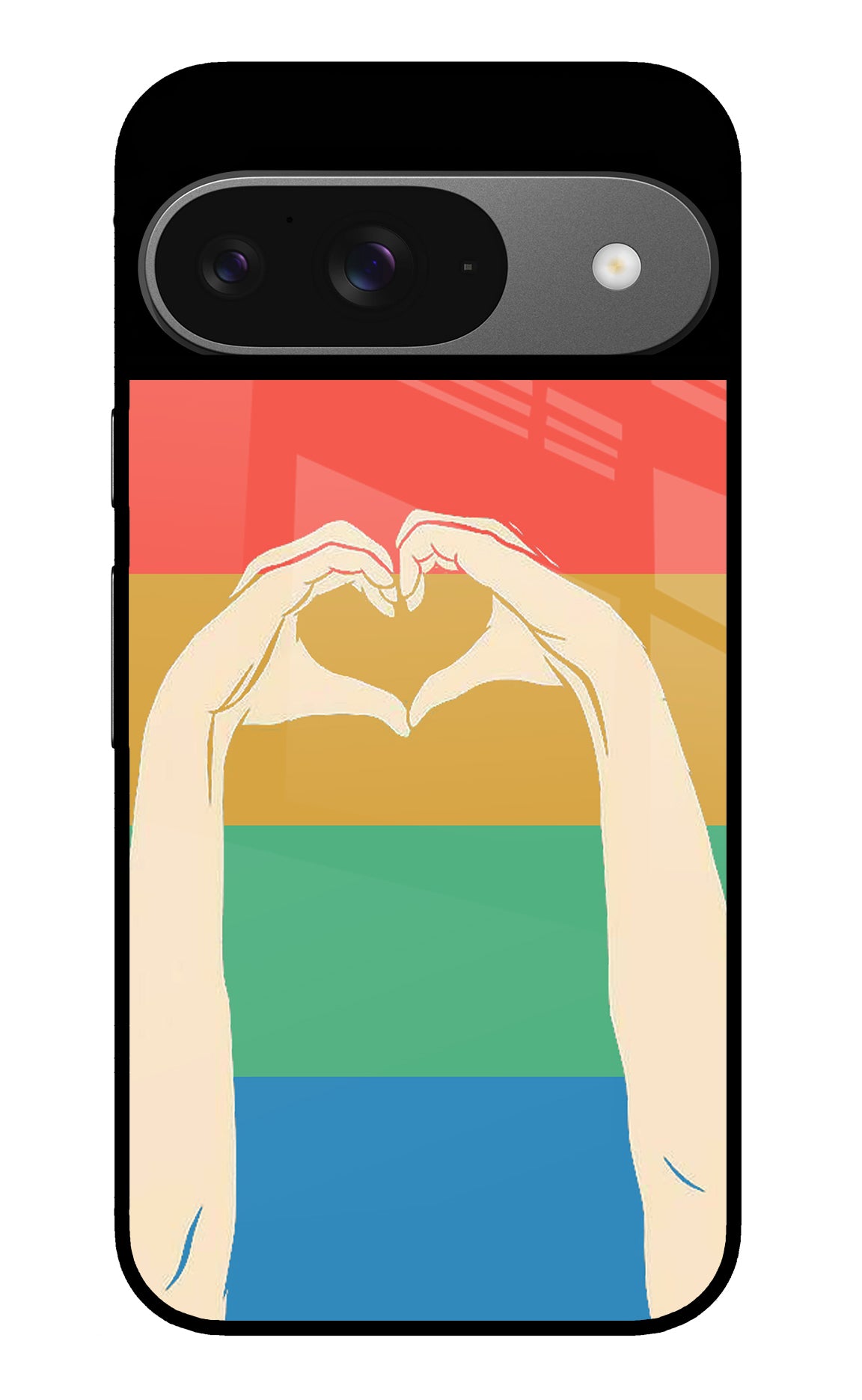 Vintage Love Google Pixel 9 Back Cover