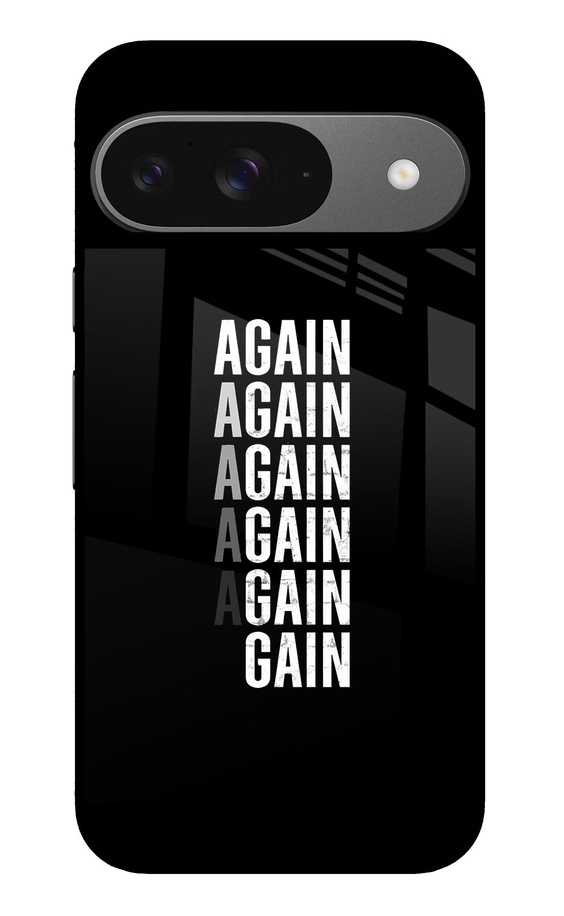 Again Again Gain Google Pixel 9 Glass Case Back Cover by Casekaro