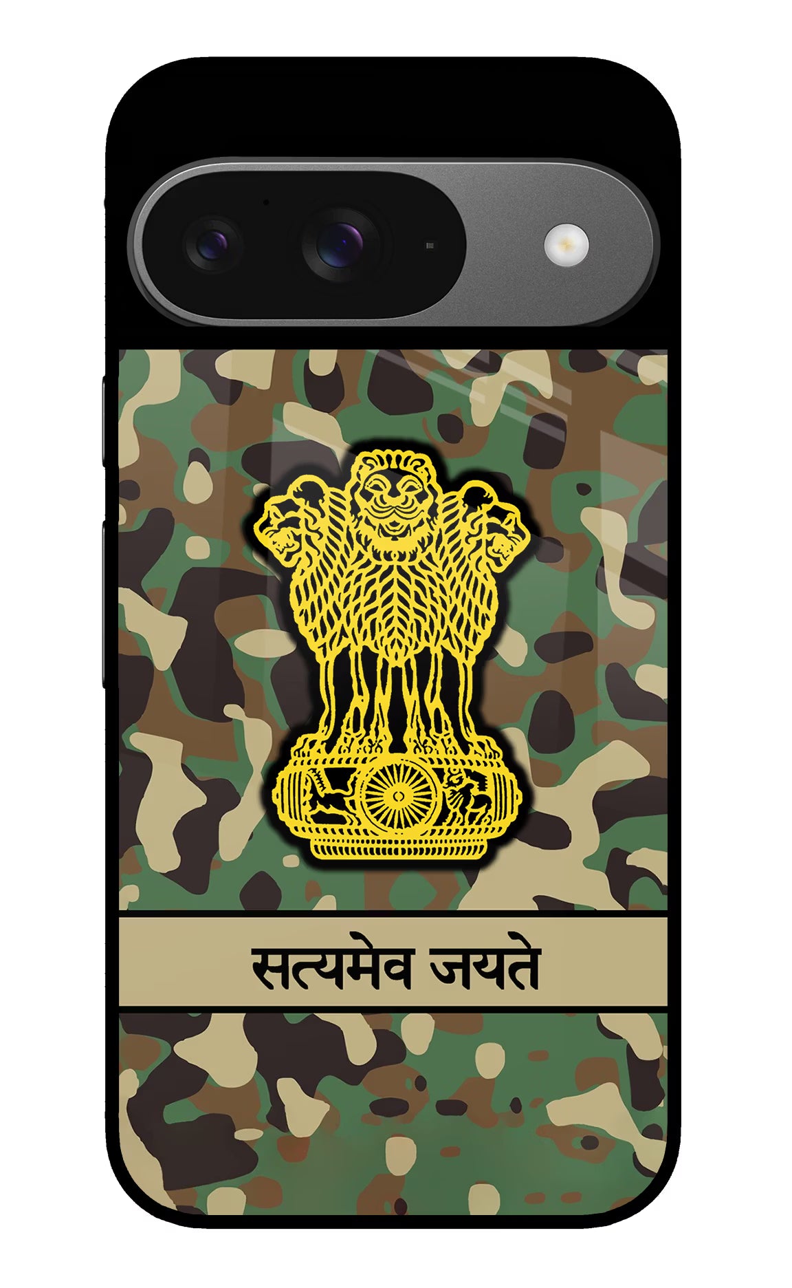 Satyamev Jayate Army Google Pixel 9 Glass Case
