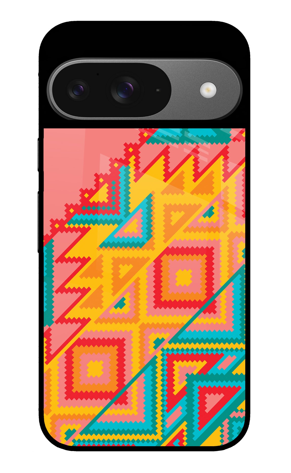 Aztec Tribal Google Pixel 9 Back Cover