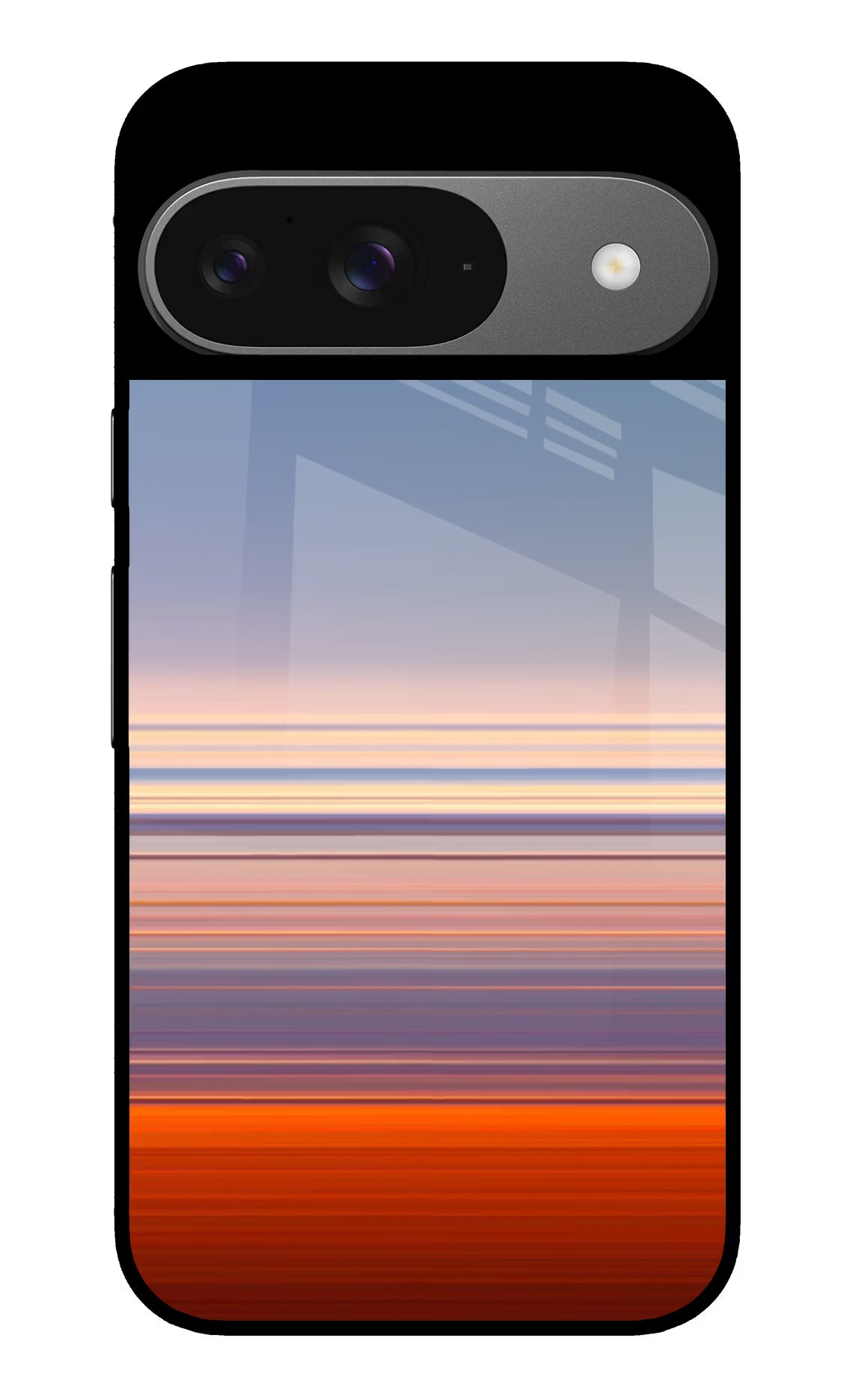 Morning Colors Google Pixel 9 Glass Case Back Cover by Casekaro