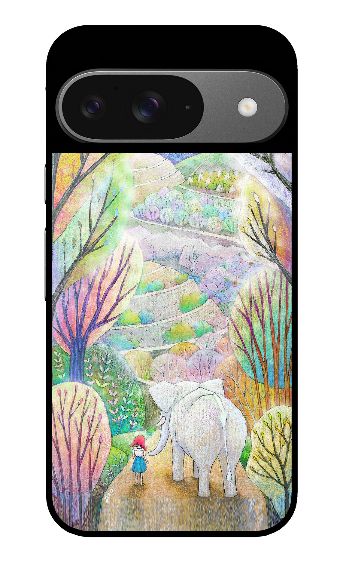 Nature Painting Google Pixel 9 Back Cover