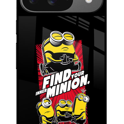 Find your inner Minion Google Pixel 9 Glass Case