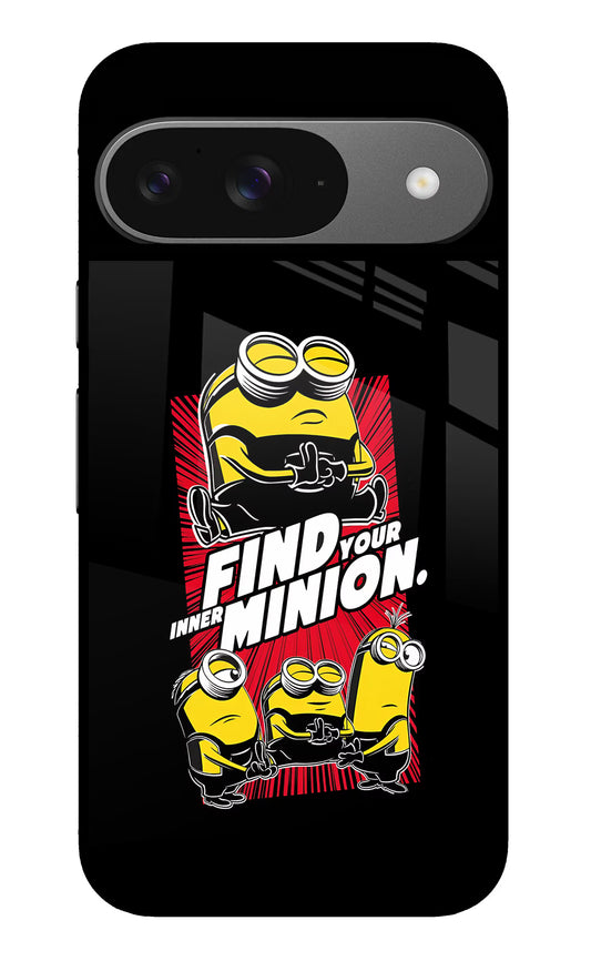 Find your inner Minion Google Pixel 9 Glass Case