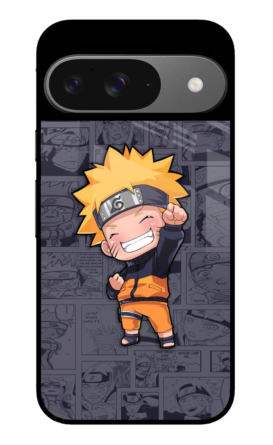 Chota Naruto Google Pixel 9 Back Cover, Glass case