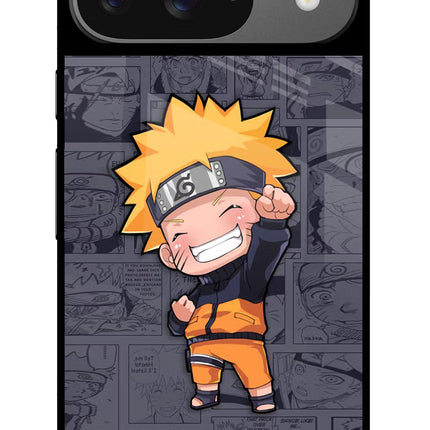 Chota Naruto Google Pixel 9 Glass Case