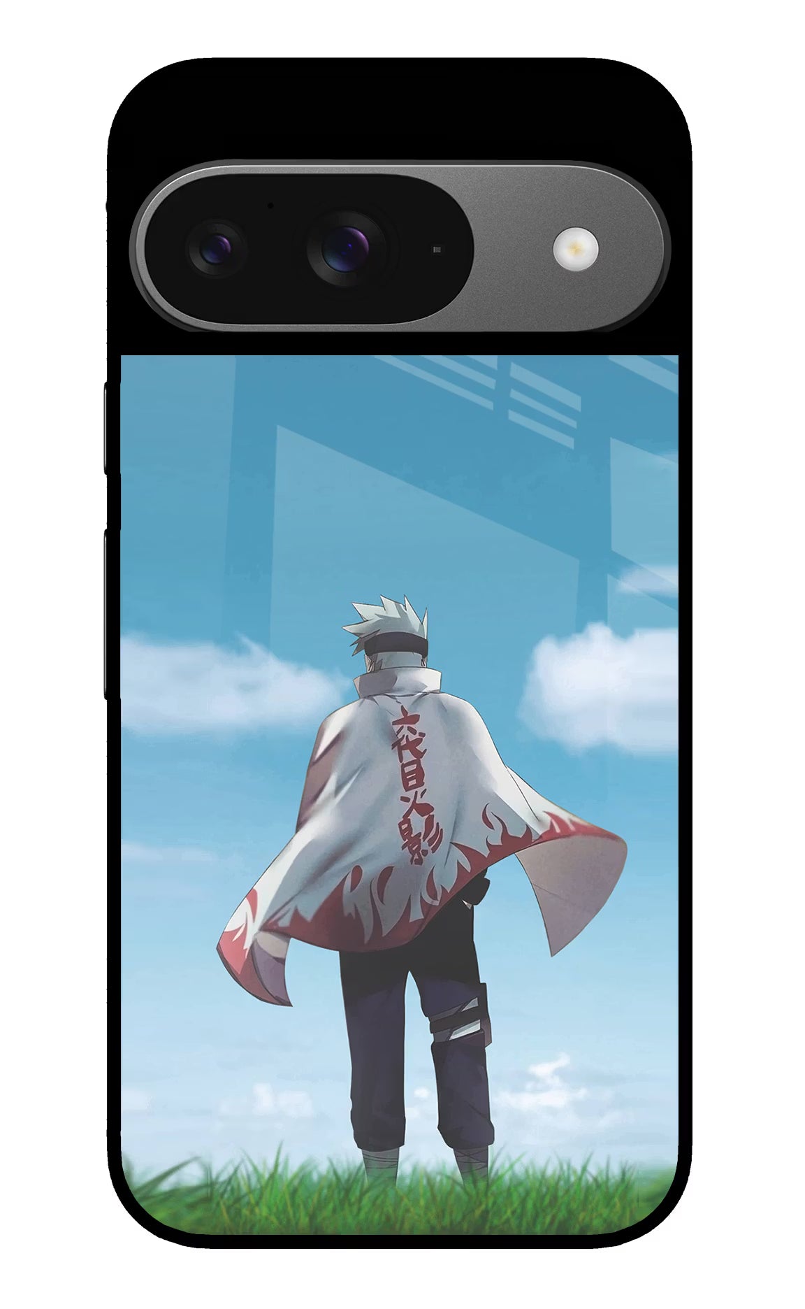 Kakashi Google Pixel 9 Glass Case Back Cover by Casekaro