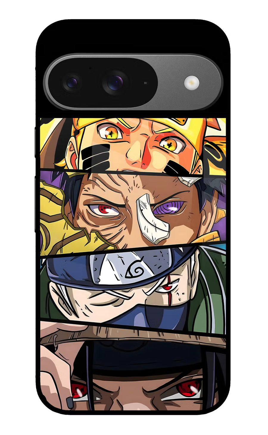 Naruto Character Google Pixel 9 Back Cover, Glass case