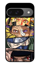 Naruto Character Google Pixel 9 Glass Case