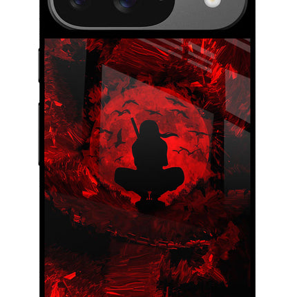 Itachi Uchiha Google Pixel 9 Glass Case