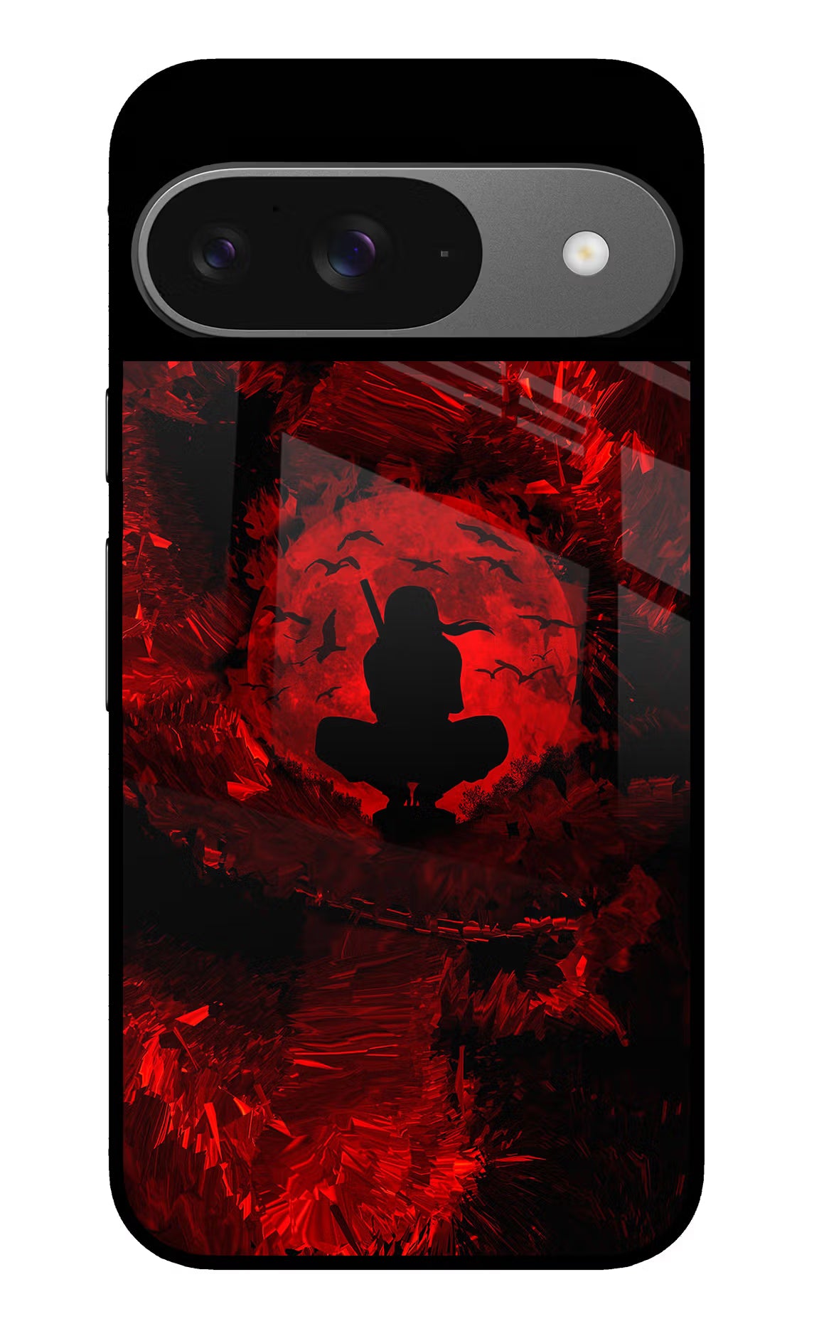 Itachi Uchiha Google Pixel 9 Glass Case