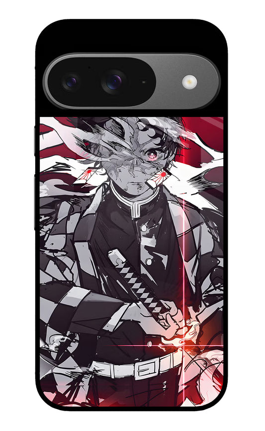 Demon Slayer Google Pixel 9 Glass Case