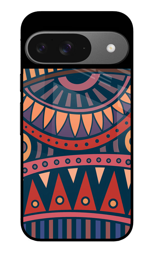 African Culture Design Google Pixel 9 Glass Case