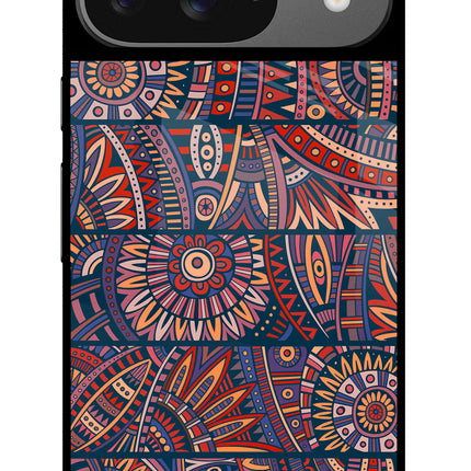 African Culture Design Google Pixel 9 Glass Case
