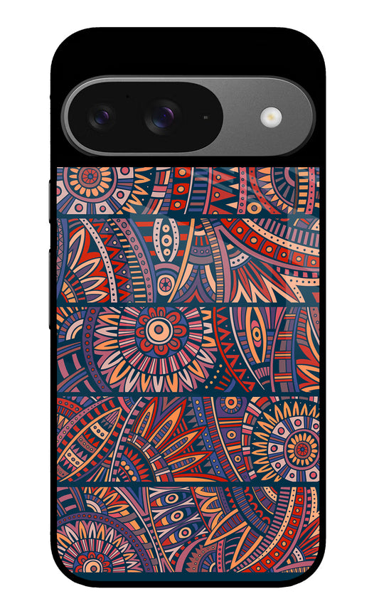 African Culture Design Google Pixel 9 Glass Case