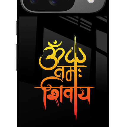 Om Namah Shivay Google Pixel 9 Glass Case