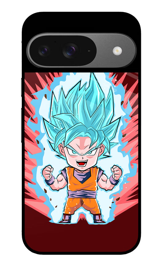 Goku Little Google Pixel 9 Glass Case