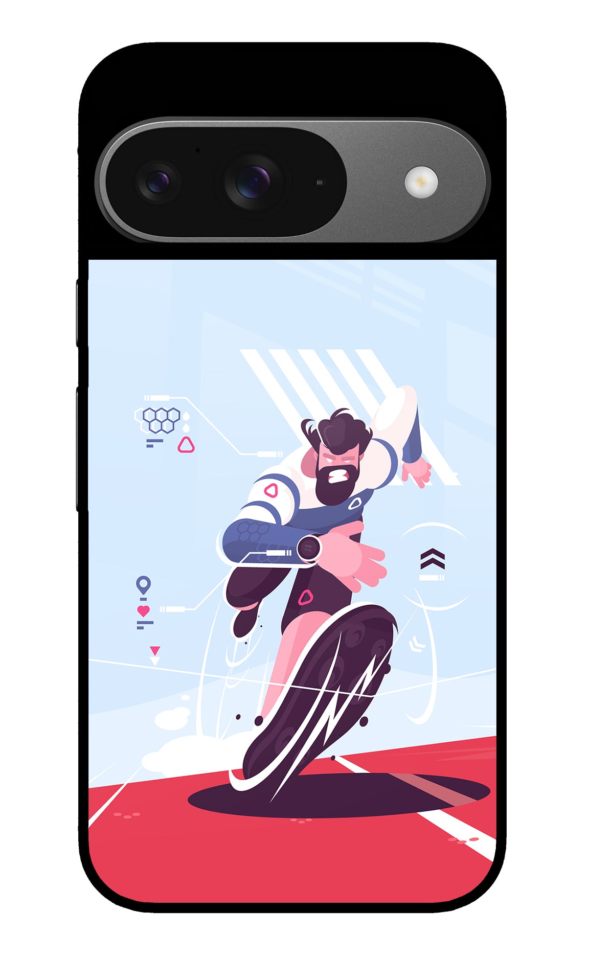 Run Pro Google Pixel 9 Back Cover