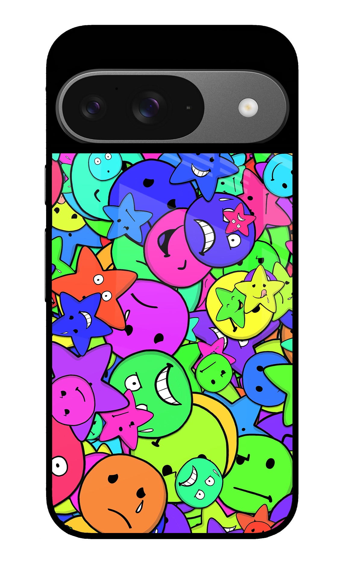 Fun Doodle Google Pixel 9 Back Cover