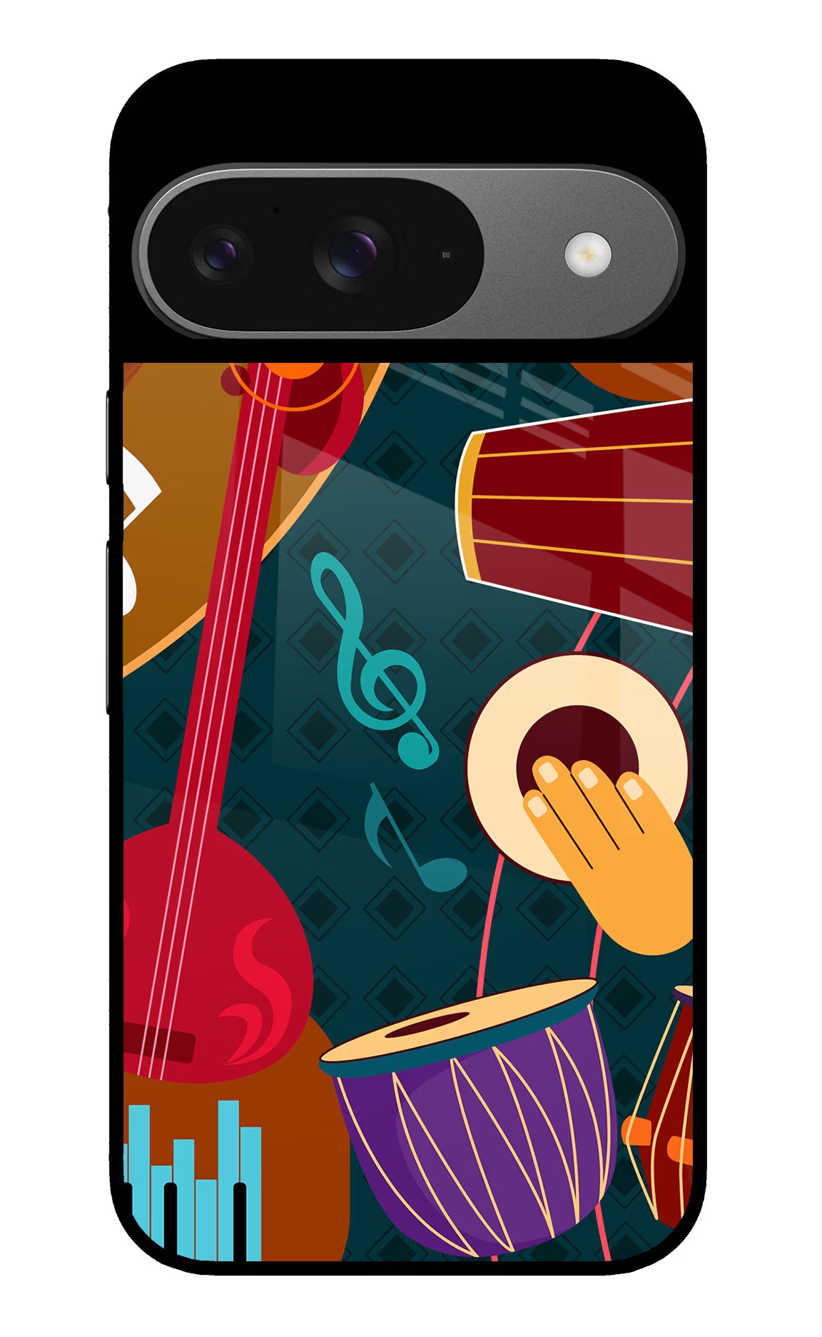 Music Instrument Google Pixel 9 Glass Case