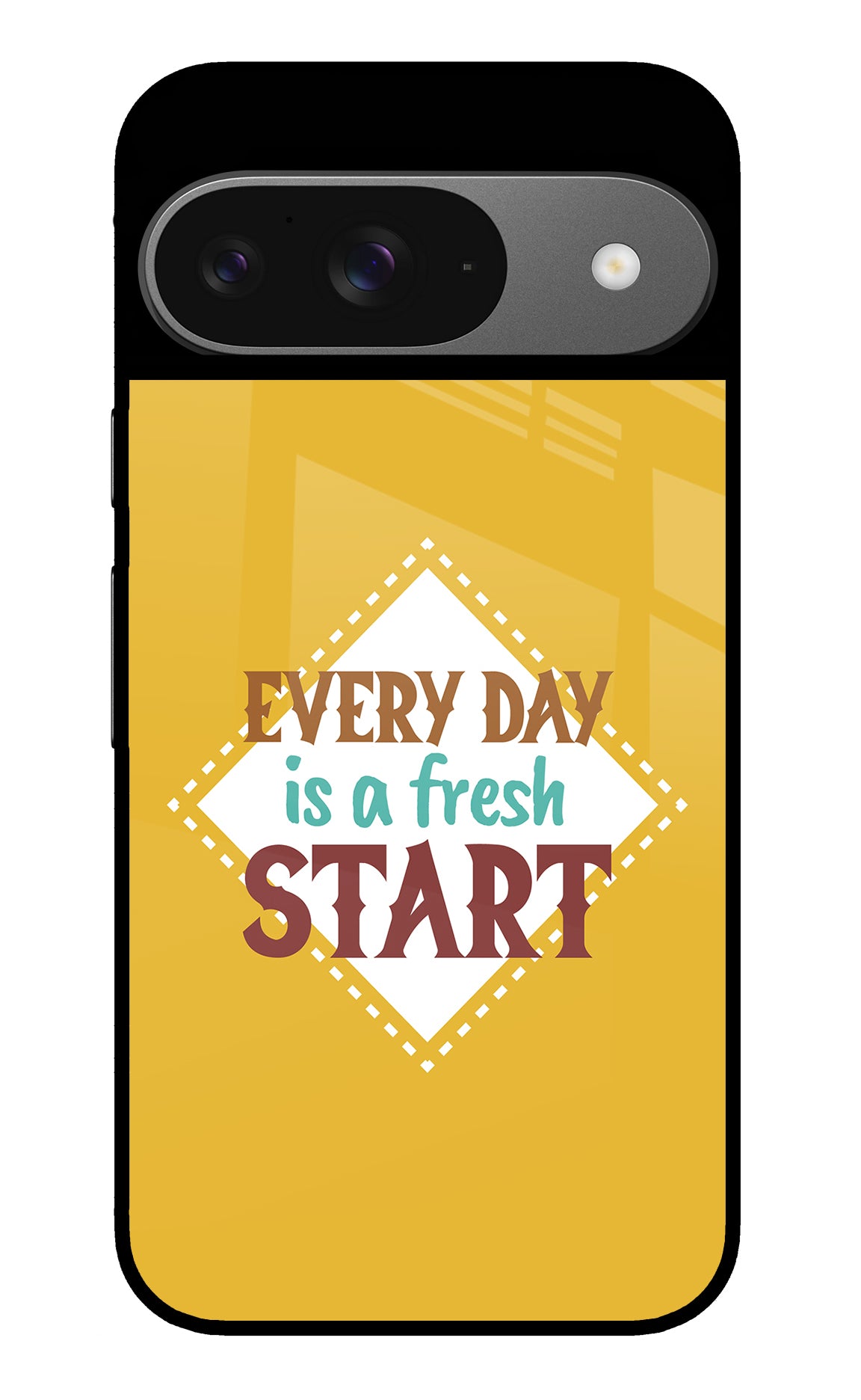 Every day is a Fresh Start Google Pixel 9 Back Cover